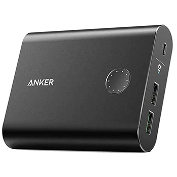 شارژر همراه انکر مدل A1316 PowerCore Plus With Quick Charge 3.0 با ظرفیت 13400 میلی آمپر ساعت